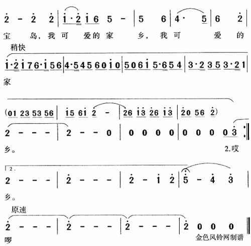 西沙可爱的家乡-曲谱歌谱大全-搜狐博客